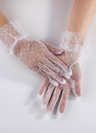 Свадебные перчатки для свадьбы