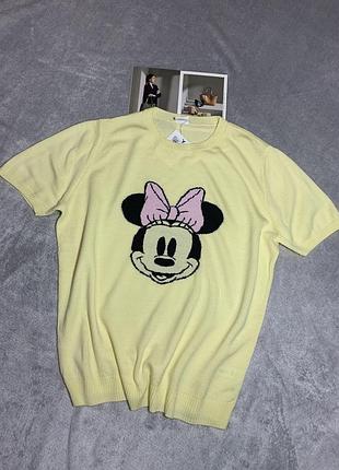 Disney трикотажная футболка с микки