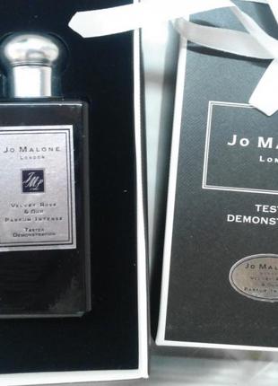 Jo malone velvet rose & oud, 100 мл, унисекс,ниша!1 фото