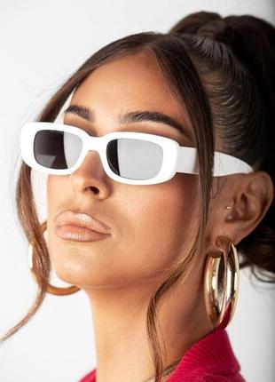 Сонцезахисні окуляри прямокутні хіт тренд сезону