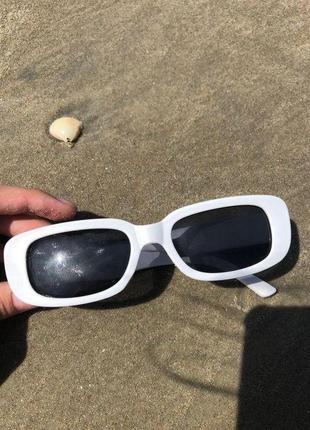 Сонцезахисні окуляри прямокутні хіт тренд сезону3 фото