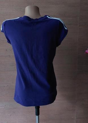 💜🌟💙 крутая фирменная футболка adidas фиолет.колеру2 фото
