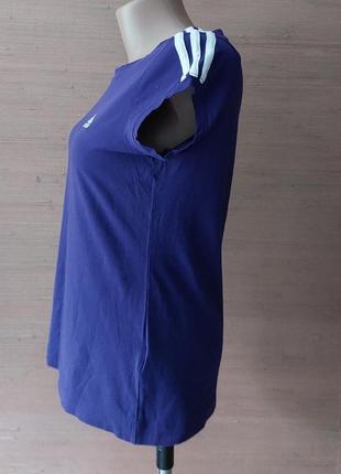💜🌟💙 крутая фирменная футболка adidas фиолет.колеру4 фото
