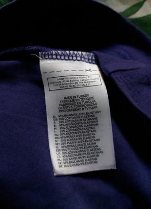 💜🌟💙 крута фірменна футболка adidas фіолет.кольору6 фото