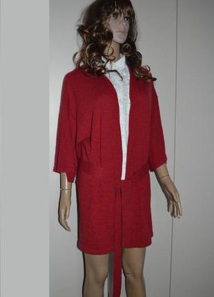 Кофта/кардиган,красный/марсала.шерсть/па.coste.нидерланды