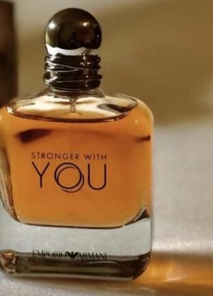 240грн 10мл чоловічі emporio armani stronger with you