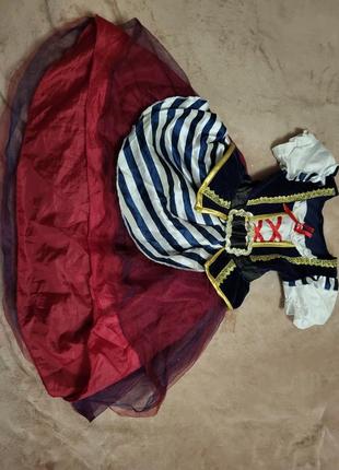 Платье пиратка на 3-4 года4 фото