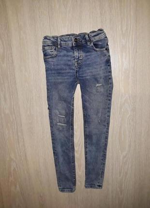 Джинсы, скины denim co на 8-9 лет