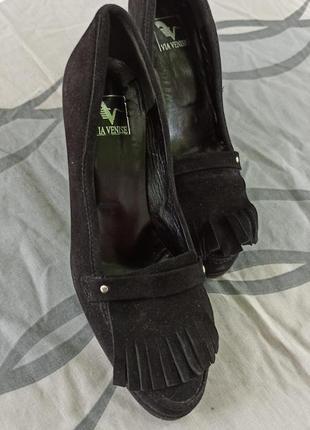 Кожаные туфли via venise2 фото