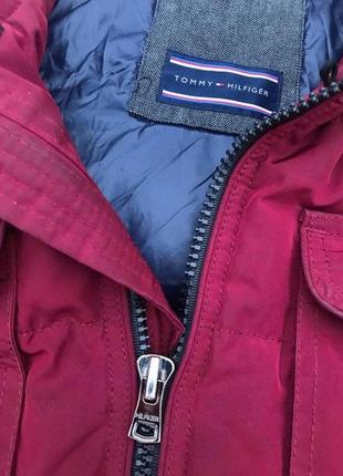 Куртка пуховик Tommy hilfiger терлась зимняя3 фото