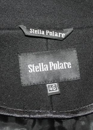 Пальто демісезонне чорне stella polare3 фото