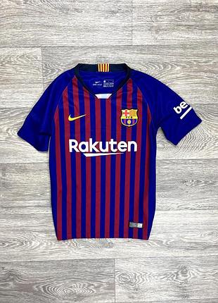 Nike dri-fit 128-137 см 8/10 yrs s размер детская футбольная c принтом оригинал