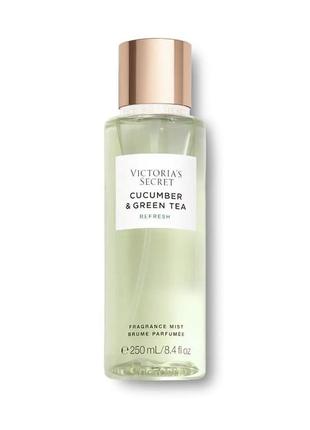 Розпив спрею victoria’s secret natural beauty cucumber & green tea refresh оригінал 10мл,30мл