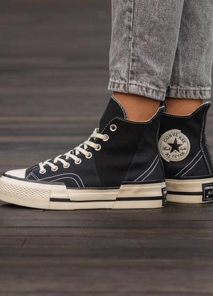 Кроссовки converse chuck taylor vintage 70 plus hi black\white