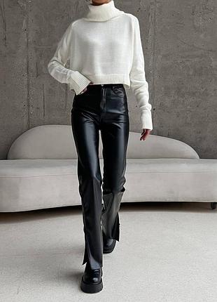 Брюки на флисе