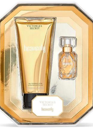 Подарунковий набір victoria's secret heavenly mini fragrance duo1 фото