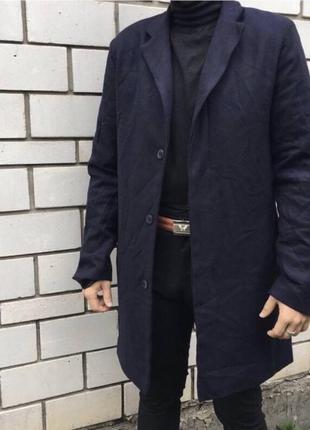 Пальто livergy шерстиное шерсть стильное актуальное тренд h&amp;m классическое классика zara3 фото