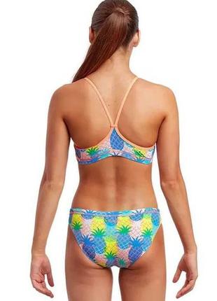 Спортивний роздільний купальник funkita girls 142 фото