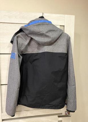 Куртка superdry hooded wind hybrid jacket l оригинал3 фото