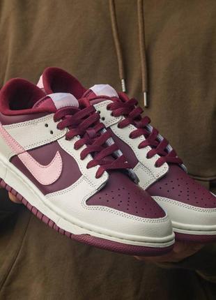 Nike sb dunk low «valentine’s day» кросівки