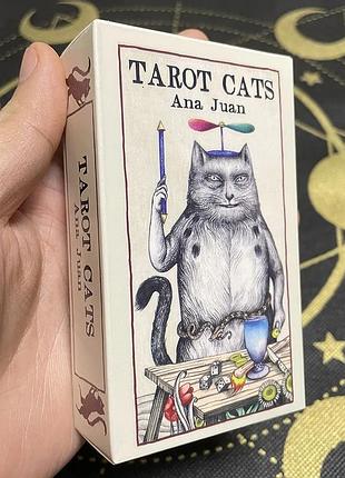 Новинка! карты таро кошек аны хуан tarot cats byana juan