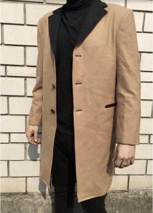 Пальто h&amp;m шерстиное шерсть стильное актуальное тренд классическое классика2 фото