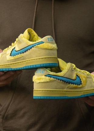 Nike sb dunk low grateful кроссовки6 фото