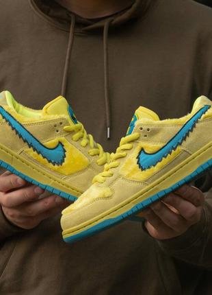 Nike sb dunk low grateful кроссовки2 фото