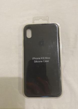 Чохол для iphone xs max siliicone