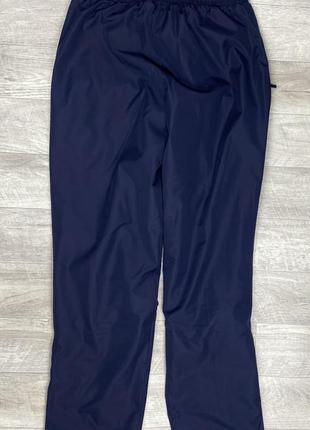 Umbro штаны l размер спортивная плащовка синие оригинал10 фото