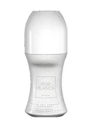 Дезодорант парфюмированный с шариковым аппликатором pur blanca, 50ml