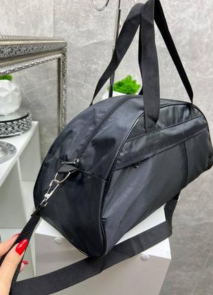 Чорна практична стильна спортивно-дорожня сумка кількість дуже обмежена унісекс2 фото