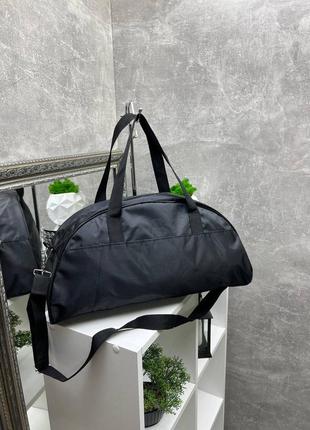 Чорна практична стильна спортивно-дорожня сумка кількість дуже обмежена унісекс5 фото