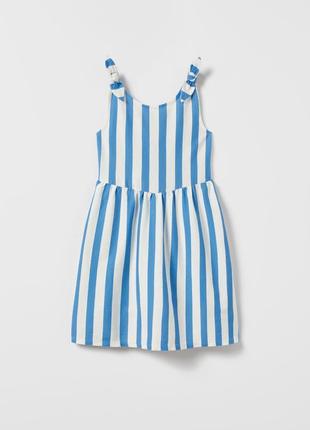 Сукня синя zara р.116, 128