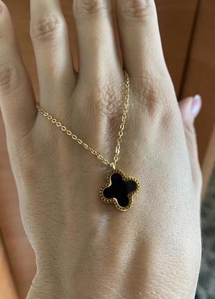 Підвіска ван кліф медичне золото