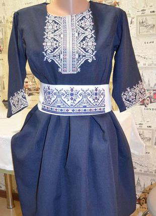 Платье в украинском стиле "fashion"1 фото