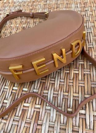 Сумка fendi hobo brown🤎