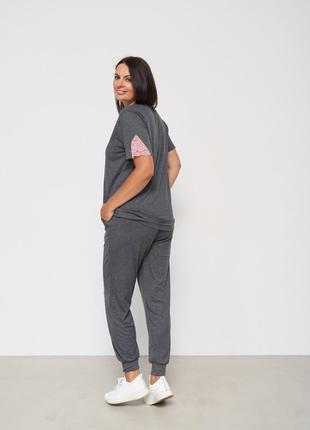 Женская пижама, домашний костюм 2xl, 3xl, 4xl, 5xl2 фото