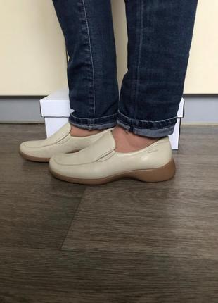 Clarks жіночі мокасини, туфлі/ женские кожаные туфли, мокасины, топсайдеры