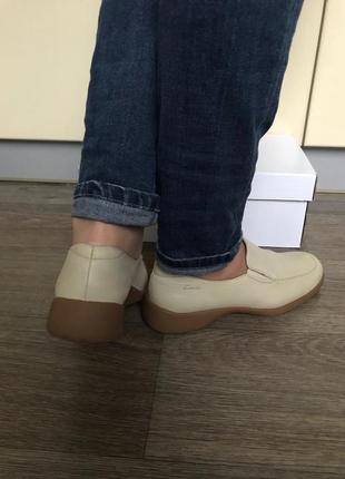 Clarks жіночі мокасини, туфлі/ женские кожаные туфли, мокасины, топсайдеры2 фото