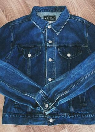 Куртка джинсовая armani jeans.