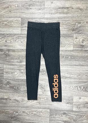 Adidas лосины м размер женские спортивные серия с принтом оригинал