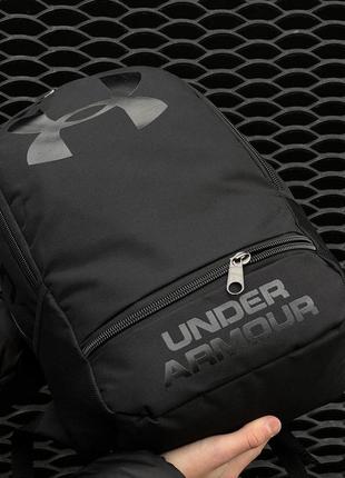 Міський рюкзак чорний under armour велике лого8 фото