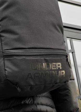 Міський рюкзак чорний under armour велике лого5 фото