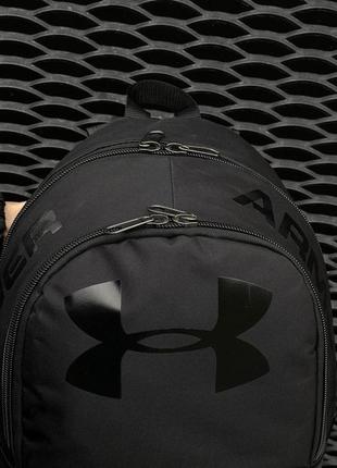 Міський рюкзак чорний under armour велике лого6 фото