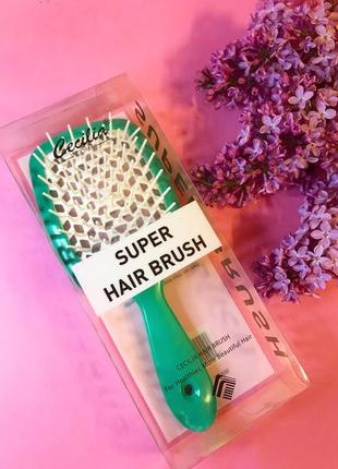 🧚🏻‍♀️ гребінець для волосся superbrush cecilia 🧚🏻‍♀️2 фото
