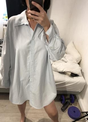 Сорочка оверсайз h&m
