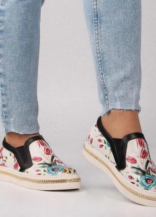Кожаные слипоны kors vigotti польша