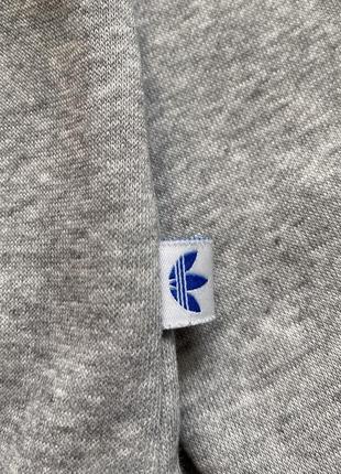 Свитшот, adidas, толстовка, кофта, серый, оригинал,4 фото