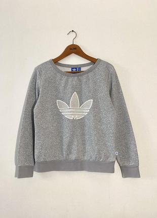 Світшот, толстовка, adidas, кофта, сірий, оригінал,2 фото